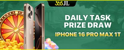 Daily Task Prize Draw Iphone 16 Pro Max 1T